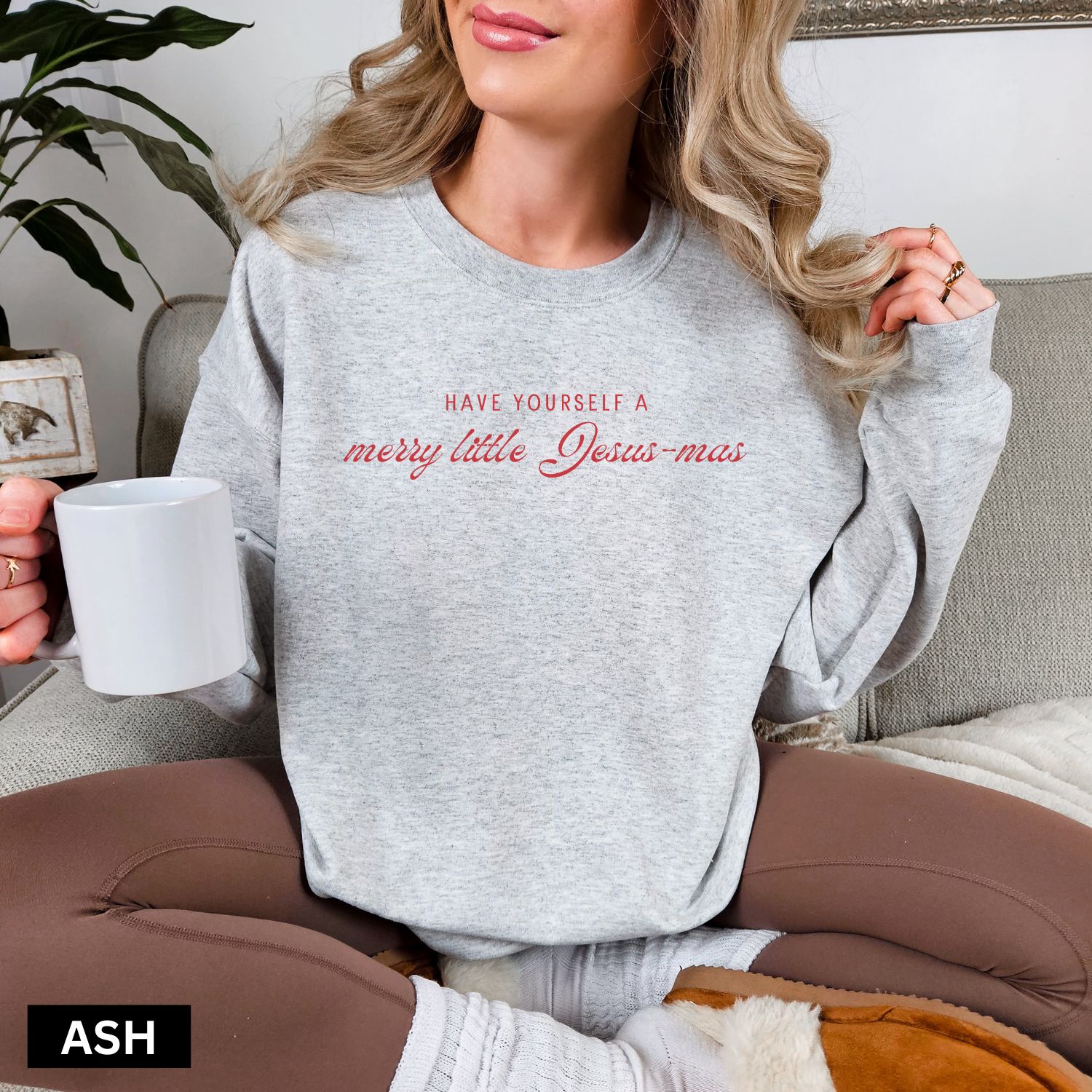 Jesus-mas Christmas Sweatshirt - Image 6