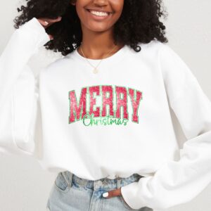 Merry Christmas Crewneck Christmas Sweatshirt