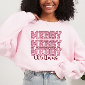 Merry Merry Merry Christmas Sweatshirt
