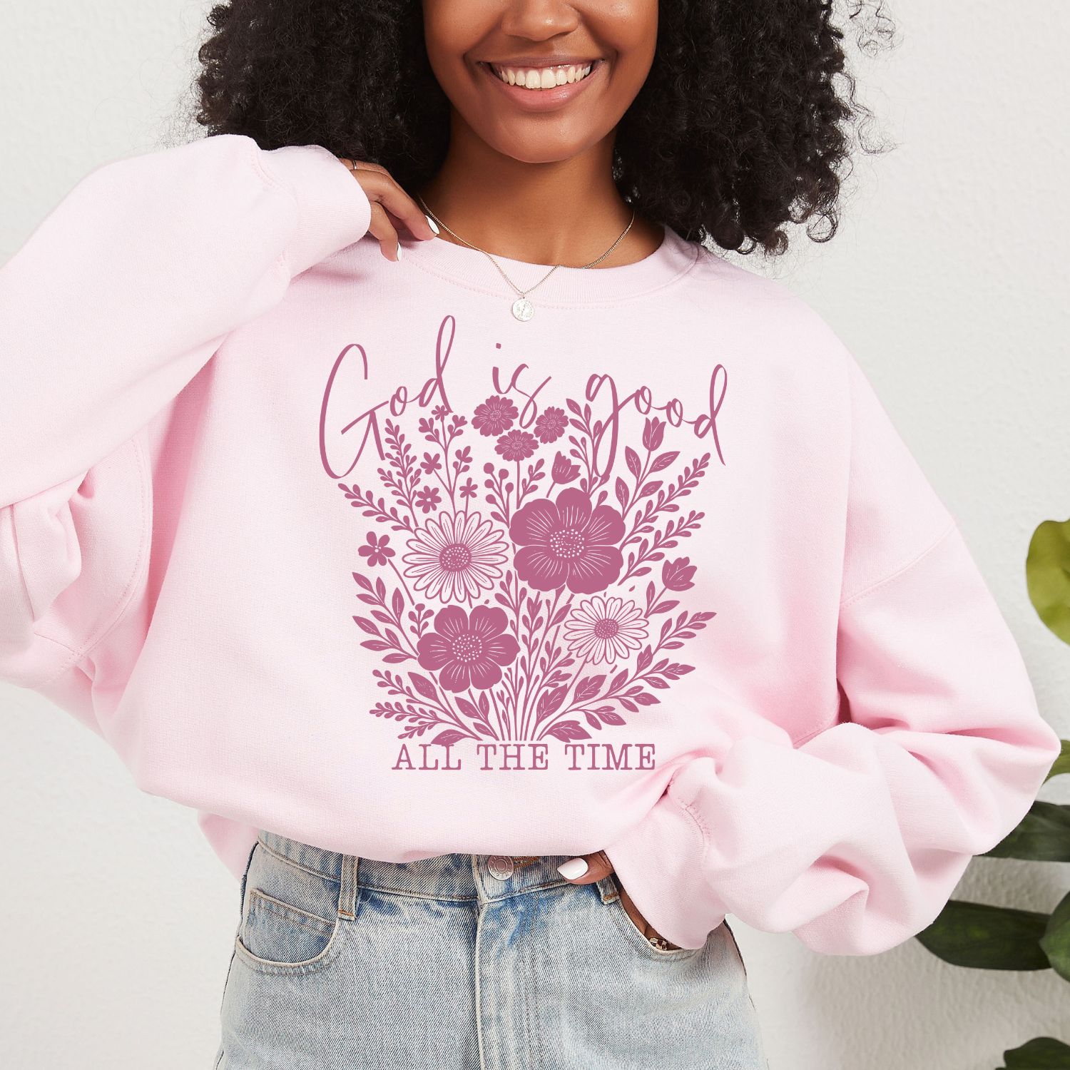 God is good sweatshirt - Image 8