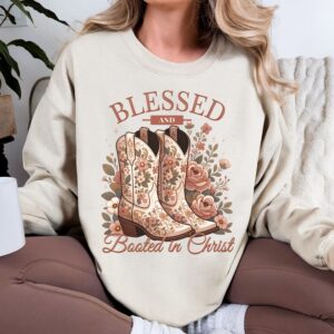 Booted in Christ Sweatshirt