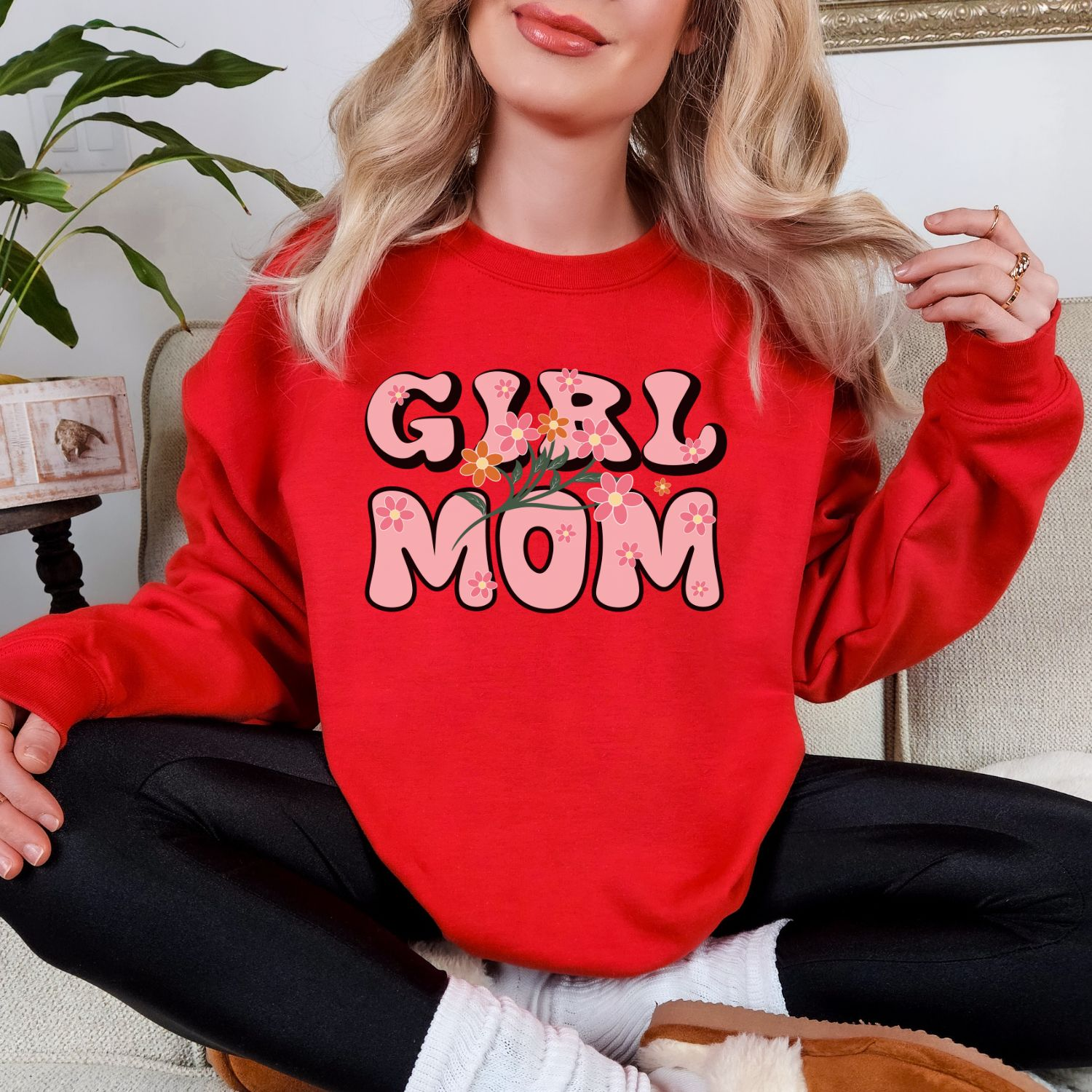 girl mom sweatshirt - Image 2