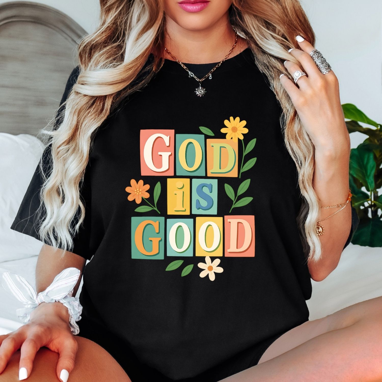 God is good t shirt - Image 2
