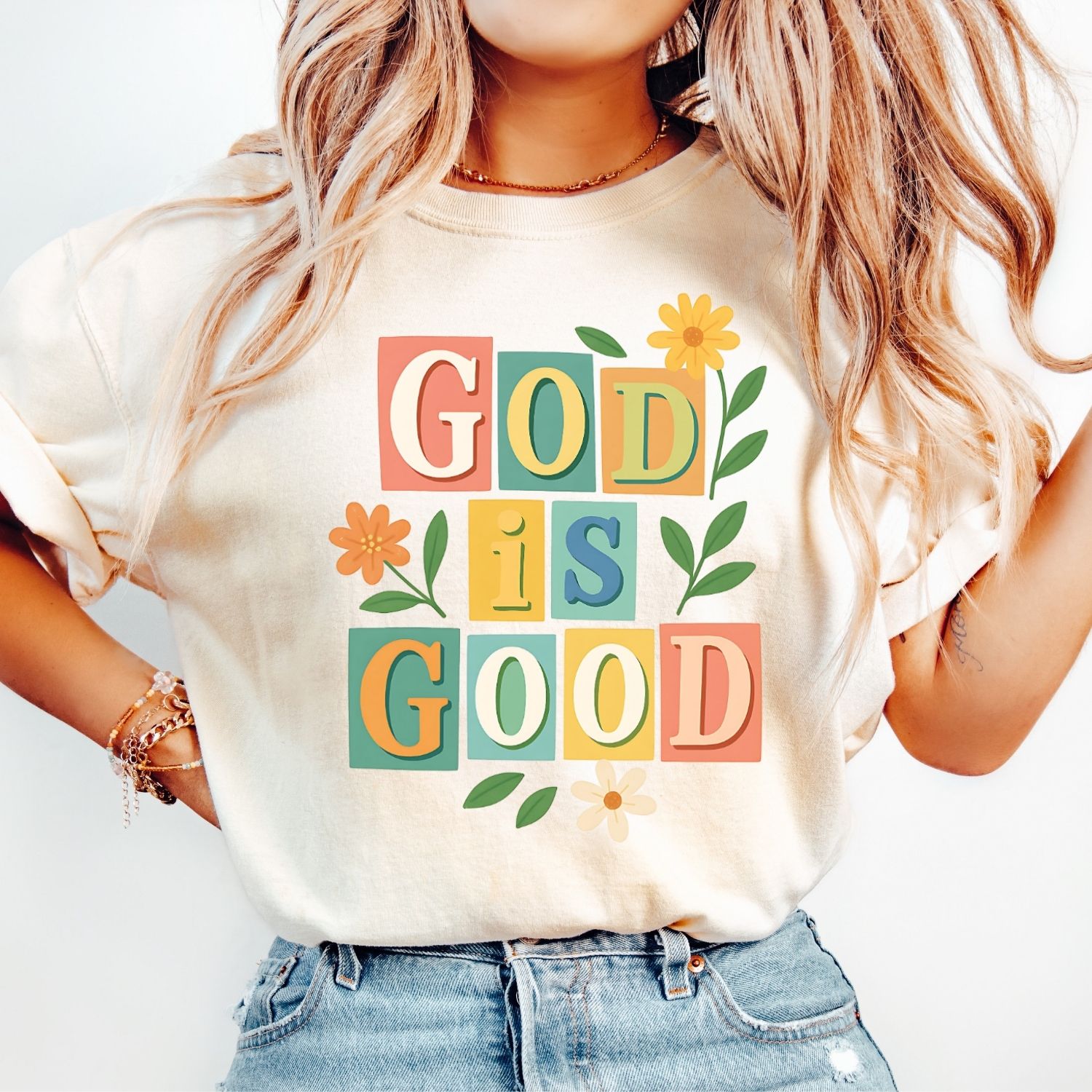 God is good t shirt - Image 4